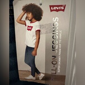 Levi's Girls Size 10 NEW Blue Pull-On Jeggings